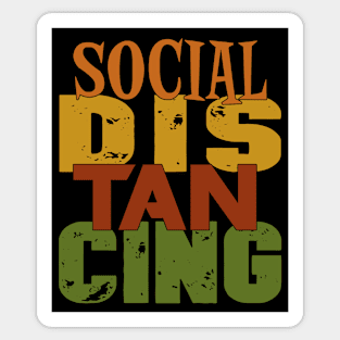 Social Distancing Sticker